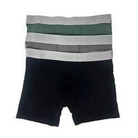 Puma Mens Premium Cotton Modal Boxer Kısa, Yetişkin, Yeşil Siyah, M