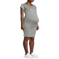 Oh Mamma kadın 'Scoop Boyun Yan Cinched hamile Elbisesi