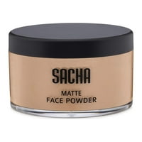 Sacha Cosmetics'in Gevşek Yüz Pudrası, Tek başına kullanım için en iyi Mat Son İşlem Tozu