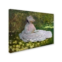 Monet tarafından Marka Güzel Sanatlar 'Bahar' Tuval Sanatı