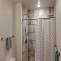 Banyo Yatak Odası Dolabı veya Mutfak için Tasarım Evi Eastport Çağdaş Havlu Askısı, Saten Nikel