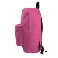 -Cliffs Unise klasik 18 Okul sırt çantaları sıcak pembe kavisli kayışlar, genç-Yetişkin