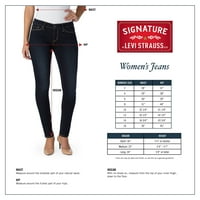 Levi Strauss & Co.'nun imzası. Kadın Modern Skinny Jeans