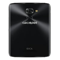 Alcatel Idol 4s 32GB Unlocked GSM 4G LTE Sekiz Çekirdekli Telefon w 16MP Kamera- Koyu Gri + T-Mobile Kendi Telefonunuzu