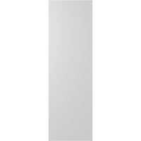 Ekena Millwork 12 W 46 H Gerçek Uyum PVC İki Eşit Panel Çiftlik Evi Sabit Montajlı Panjurlar w Z-Bar, Okyanus Kabarması