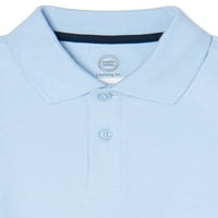 Wonder Nation Erkek Okul Üniforması Uzun Kollu Pike Polo Gömlek, Değer Paketi, 4-18 Beden