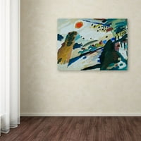 Kandinsky tarafından Marka Güzel Sanatlar 'Romantik Manzara' Tuval Sanatı