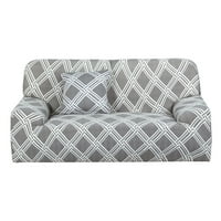 Benzersiz Pazarlık 1 Parça Modern Streç Loveseat Slipcover, Stil 8