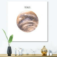 Soyut Gezegen Venüs Boyama Tuval Sanat Baskı