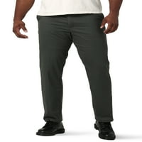 Lee® Erkek Büyük ve Uzun Boylu Extreme Comfort Düz Ön Pantolon