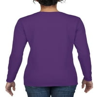 Gıldan kadın Ağır Pamuklu Klasik uzun Kollu tişört