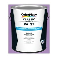 ColorPlace Klasik Dış Cephe Ev Boyası, Menekşe Yanılsama, Yarı Parlak, Galon