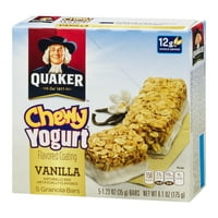 Quaker Chewy Yoğurt Aromalı Kaplama Vanilyalı Granola Barlar - CT