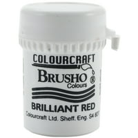 Brusho Kristal Rengi 15g-Parlak Kırmızı
