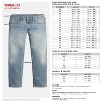 Levi Strauss & Co.'nun imzası. Erkek Rahat Kesim Kot Pantolon