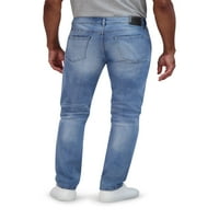 Chaps Erkek Konfor Streç Denim İnce Düz Kesim - 52'ye kadar bedenler