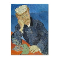 Van Gogh'un Marka Güzel Sanatlar 'Dr Paul Gachet' Tuval Sanatı