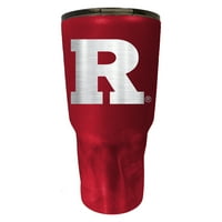 Rutgers Scarlet Şövalyeleri Paslanmaz Çelik oz. Büküm Tumbler