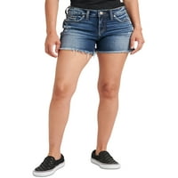 Gümüş Jeans A.Ş. Kadın Suki Orta Rise Kısa, Bel Ölçüleri 24-36