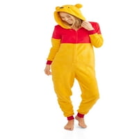 Winnie the pooh kadın ve kadın artı pijama yetişkin kostüm birliği takım elbise pijama