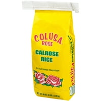 Colusa Rose Calrose Orta Taneli Beyaz Pirinç, lb Torba