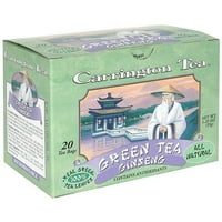 Carrington Yeşil Ginseng Çayı, 20ct