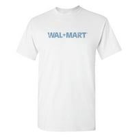 Ultra Yumuşak Walmart Retro Logo Erkek ve Büyük Erkek grafikli tişört