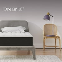 Signature Sleep Dream 10 Bağımsız Kaplamalı Bobinli Hibrit Yatak, İkiz