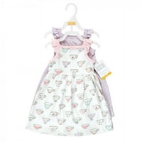 Hudson Baby Kız Bebek Pamuklu Elbiseler, Çay Partisi, 6 Aylık