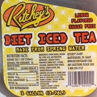 Ritcheys Diyet Buzlu Çay, galon