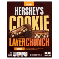 Hershey's Caramel Cookie Layer Crunch, kont, 6. oz