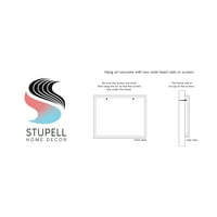 Stupell Industries Annapolis Limanı Deniz Haritası Geleneksel Haritacılık Tablosu Vintage Boyama Beyaz Çerçeveli