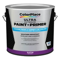 ColorPlace Ultra Dış Cephe Boyası ve Astarı, Pürüzsüz Taş, Saten, Galon