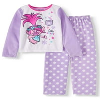 Trolls Kız Çocuk 2 Parça Pijama Takımı