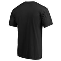 Erkek Fanatikleri Markalı Siyah Chicago Cubs İlk Sadakat T-Shirt