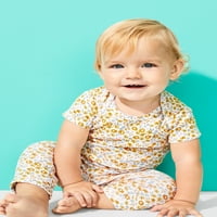 Carter'ın Çocuğum Bebek Kız Bodysuits ve Pantolon Kıyafet Seti, 5 Parça, Preemie-24M