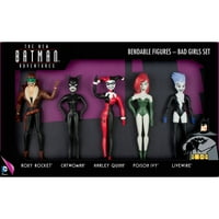 Yeni Batman Maceraları-Kötü Kızlar 5'li Set-Pc Bükülebilir