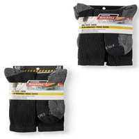Orijinal Dickies Erkek Dri-Tech Comfort Crew İş Çorapları, Değer Paketi