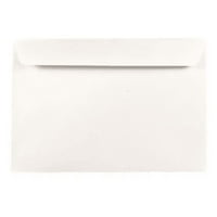 LUXPaper Kitapçık Zarfları, Parlak Beyaz, 500 Paket