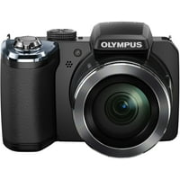 Olympus Traveller SP-820UZ ıHS Megapiksel Kompakt Fotoğraf Makinesi, Siyah