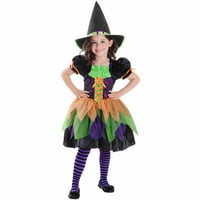 Zor Cadı Çocuk Cadılar Bayramı Kostümü