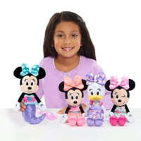 Disney Junior Minnie Mouse Beanbag Peluş Minnie Mouse ve Papatya Ördek Paket Paketi, Resmi Lisanslı Çocuk Oyuncakları