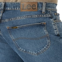 Lee® Erkek Efsanevi Denim Rahat Kesim Düz Paçalı Jean