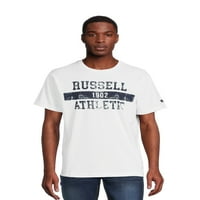 Russell Atletik erkek ve Büyük erkek Temel Grafik Tee, Boyutları S-4XL