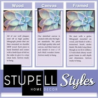 Stupell Industries İnsanlık Her İkisi De İfade Pembe Turkuaz Detaylar Tuval Duvar Sanatı, 30, Tasarım Daphne Polselli