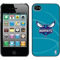 Coveroo tarafından iPhone 4s Thinshield Snap-On Kılıfında Charlotte Hornets Basketbol Tasarımı
