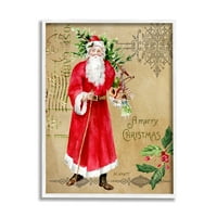Stupell Industries Vintage Noel Baba Vintage Noel Posta Tasarımı, 14,Melissa Hyatt LLC tarafından Tasarım