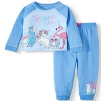 Dream Life Kız Çocuk 2 Parça Pijama Sweatshirt & Jogger Seti