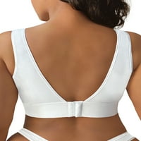 Tezgahın Meyvesi Kadın Sırt Yumuşatma Tam Kapsama Kablosuz Bralette, 2'li Paket, Stil FT842A