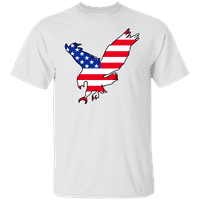 Grafik Amerika 4th Temmuz Bağımsızlık Günü Amerikan Kartal erkek tişört